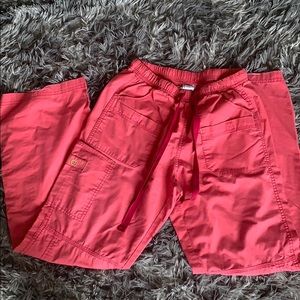 Wonder wink pink scrub pants